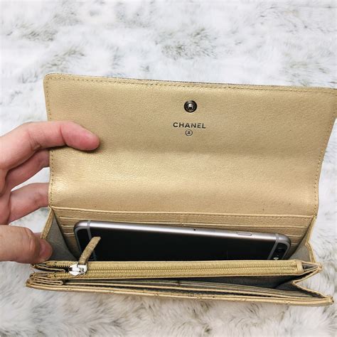 chanel wallet on chain replica|authentic chanel wallet.